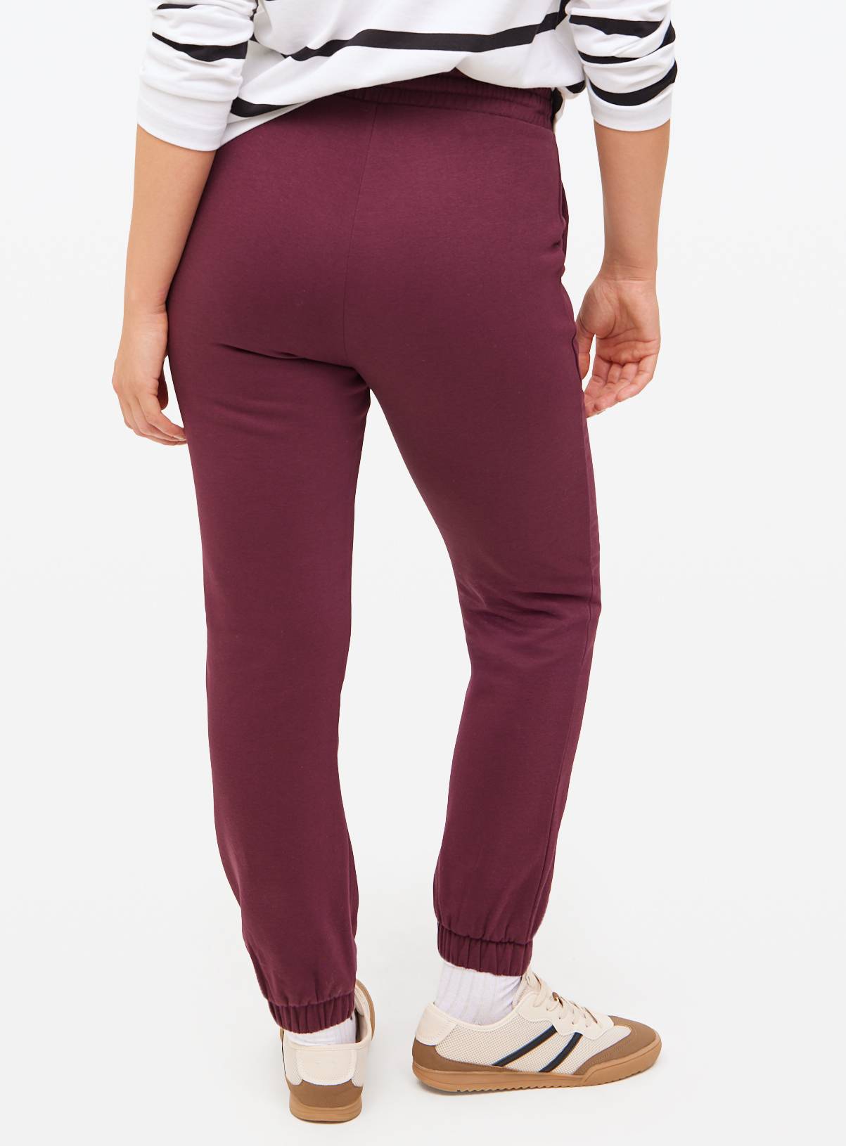 Dark Red Core Tapered Co-ord Joggers L - Image 4